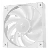 12 cm DeepCool FD12 ARGB datora korpusa ventilators, balts, 400–2050 apgr./min, hidrauliskais gultnis
