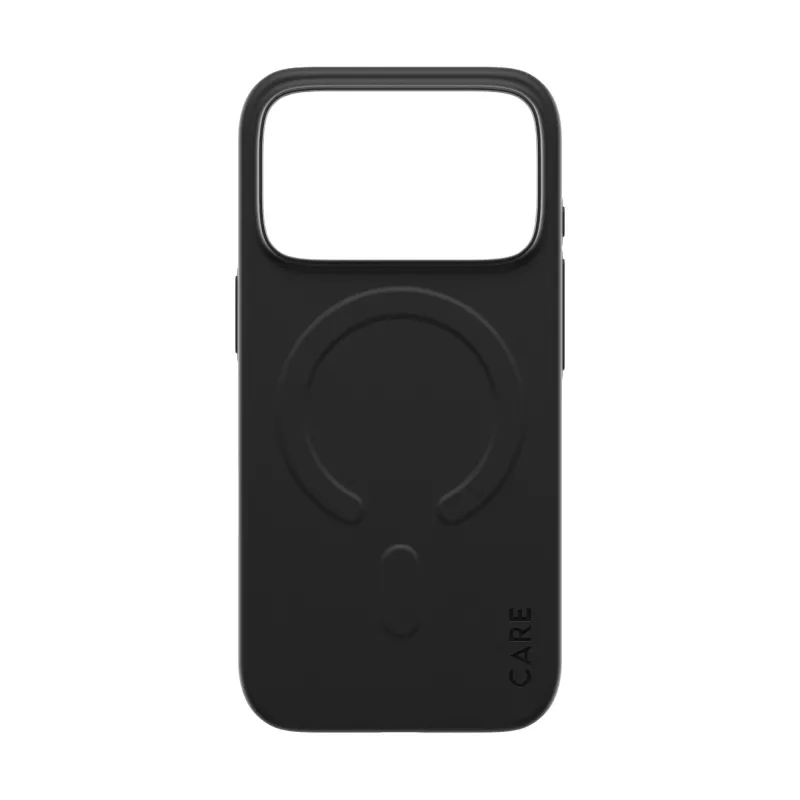 Aizsargājošs tālruņa futrālis PanzerGlass CARE™ SL1M ar MagSafe iPhone 17 Pro — melns