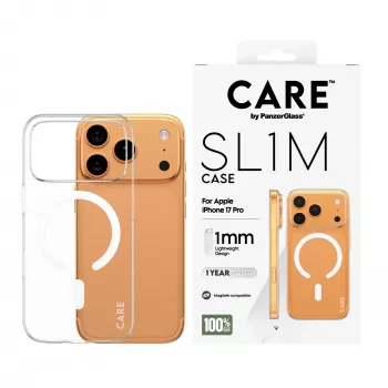 PanzerGlass CARE SL1M caurspīdīgs MagSafe vāciņš iPhone 17 Pro