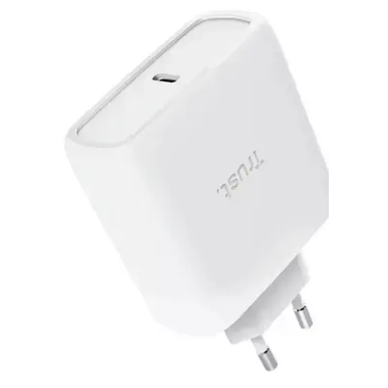 Lādētājs Trust Maxo 65W USB-C GaN lādētājs iekštelpām AC klēpjdators viedtālrunis planšetdators