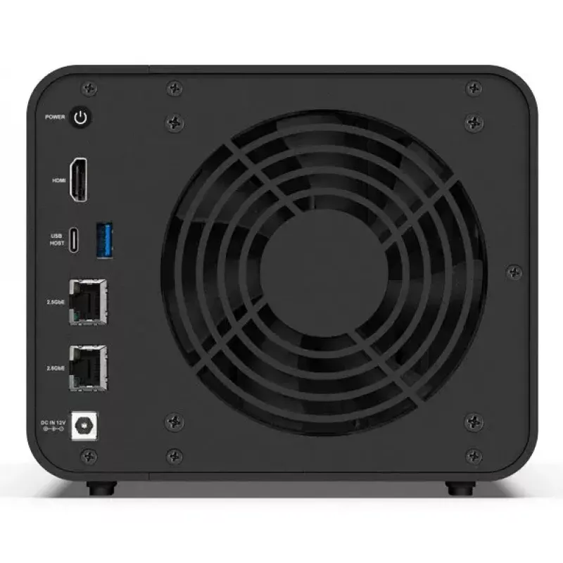 TerraMaster F4-424 PRO NAS/glabāšanas serveris galddators Intel® Core™ i3 i3-N305 32 GB DDR5 Melns