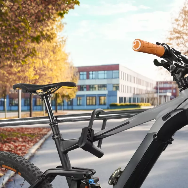 Hama 00178139 velosipēda slēdzene Melna 210 mm U veida slēdzene