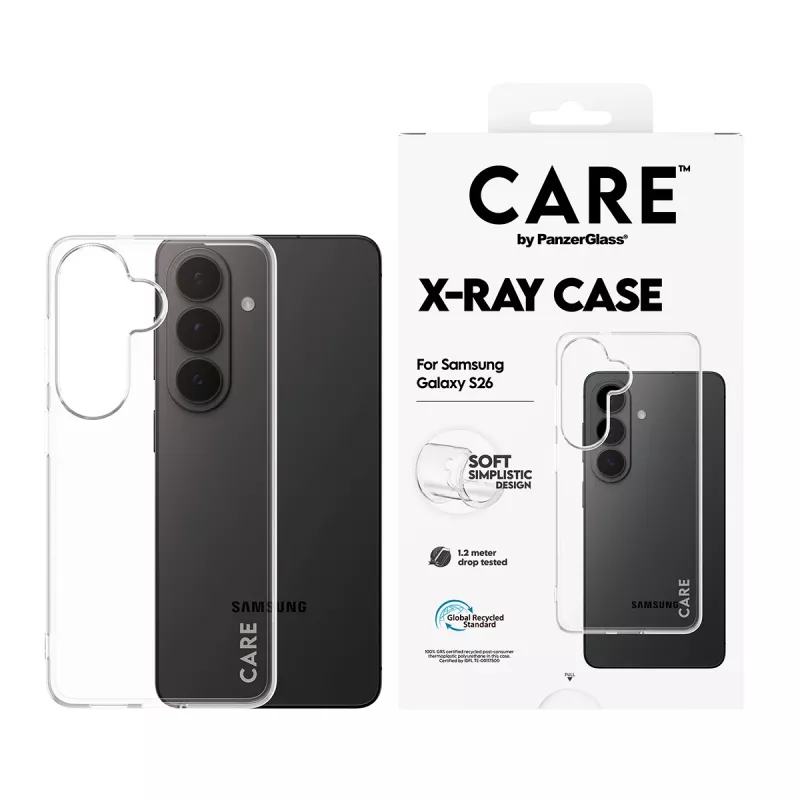 Aizsardzības telefona vāciņš PanzerGlass CARE X-Ray Samsung Galaxy S26 (CR78132)