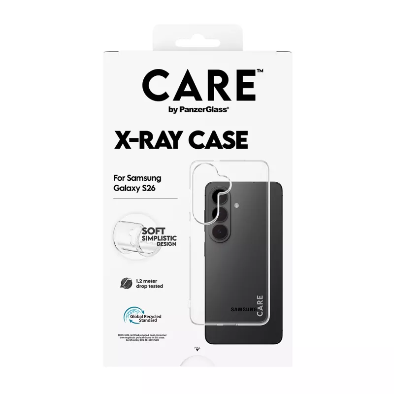 Aizsardzības telefona vāciņš PanzerGlass CARE X-Ray Samsung Galaxy S26 (CR78132)