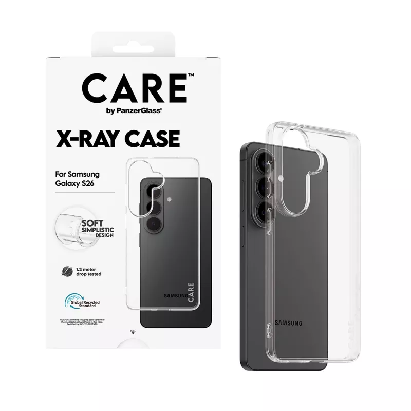 Aizsardzības telefona vāciņš PanzerGlass CARE X-Ray Samsung Galaxy S26 (CR78132)