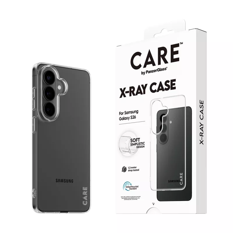 Aizsardzības telefona vāciņš PanzerGlass CARE X-Ray Samsung Galaxy S26 (CR78132)