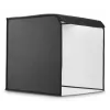 Mini foto studija HAMA salokāma kaste ar LED gredzena gaismu 50×50 cm, modelis 00004664