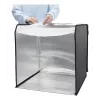 Mini foto studija HAMA salokāma kaste ar LED gredzena gaismu 50×50 cm, modelis 00004664
