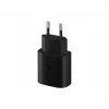 Sienas lādētājs Samsung EP-TA800XBEGEU 25W USB-C ātrā uzlāde, kompakts maiņstrāvas adapteris