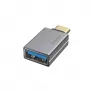 Hama 00200300 savienotāju adapteris USB Type-A USB Type-C pelēks
