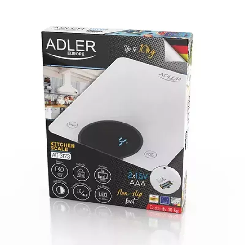 Elektroniskie virtuves svari Adler AD 3173W