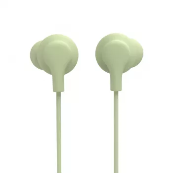 Hama Curly austiņas ar vadu ievietojamās zvaniem/mūzikai USB Type-C gaiši zaļa