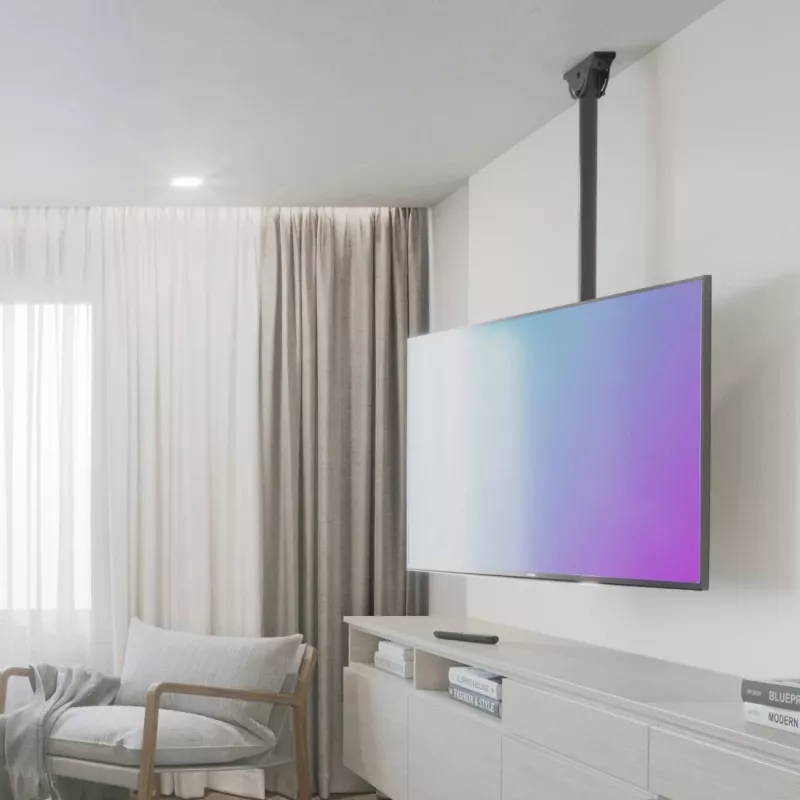 Hama 00220878 TV stiprinājums/statīvs 165,1 cm (65 collas) Melns