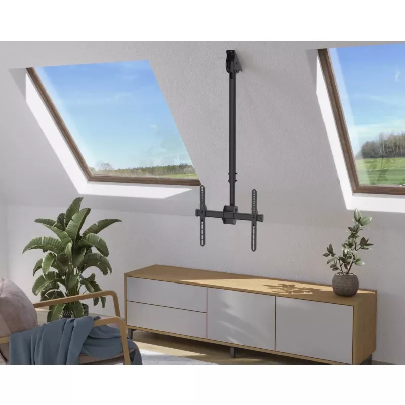 Hama 00220878 TV stiprinājums/statīvs 165,1 cm (65 collas) Melns