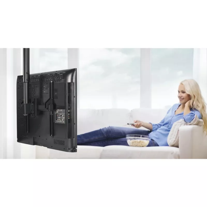 Hama 00220878 TV stiprinājums/statīvs 165,1 cm (65 collas) Melns