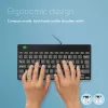 R-Go Tools Ergonomic tastatūra R-Go Compact Break, kompakta tastatūra ar pārtraukumu programmatūru, AZERTY (BE), vadu, melna