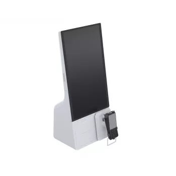 Ergonomic Solutions SpacePole Kiosk maksājumu priekšējais panelis (DuraTilt) Samsung 24” kioskam
