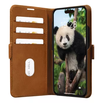 dbramante1928 Copenhagen - iPhone 17e/16e/15/14/13 - Tan, Folio, Apple, iPhone 17e/16e/15/14/13, Brown