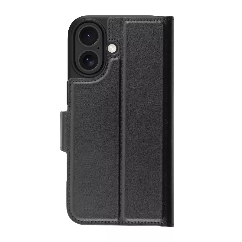dbramante1928 Flip vāciņš priekš iPhone 17 (6.7 inch) Oslo Pro MS — 17 cm ekrāns, melns, 3 karšu kabatiņas