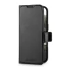 dbramante1928 Flip vāciņš priekš iPhone 17 (6.7 inch) Oslo Pro MS — 17 cm ekrāns, melns, 3 karšu kabatiņas
