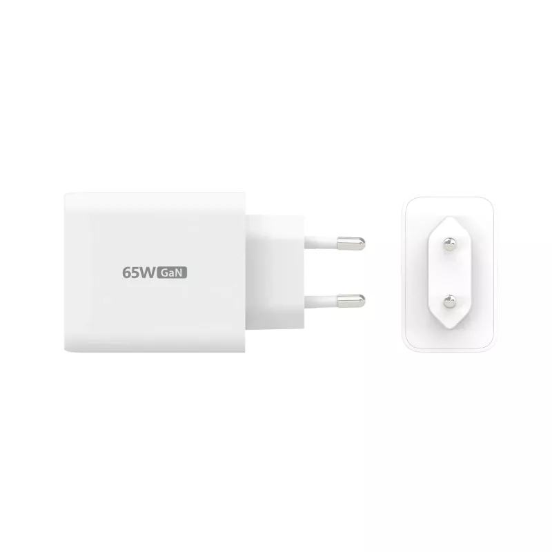 j5create JUP3365E-EN 65W GaN USB-C® 3-portu lādētājs, iekštelpu, maiņstrāva, balts