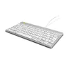 R-Go Tools Ergonomic tastatūra R-Go Compact Break, compact tastatūra with break software, AZERTY (FR), wired, balta