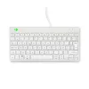 R-Go Tools Ergonomic tastatūra R-Go Compact Break, compact tastatūra with break software, AZERTY (FR), wired, balta