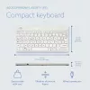 R-Go Tools Ergonomic tastatūra R-Go Compact Break, compact tastatūra with break software, AZERTY (FR), wired, balta