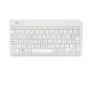 R-Go Tools Ergonomiska tastatūra R-Go Compact Break, kompakta tastatūra ar pārtraukumu programmatūru, AZERTY (FR), Bluetooth, balta