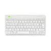 R-Go Tools Ergonomiska tastatūra R-Go Compact Break, kompakta tastatūra ar pārtraukumu programmatūru, AZERTY (FR), Bluetooth, balta