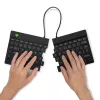 R-Go Tools Ergonomic tastatūra R-Go Split Break with break software, ergonomiska dalītā tastatūra, AZERTY (FR), Bluetooth, melna