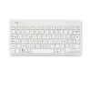 R-Go Tools ergonomiskā tastatūra R-Go Compact Break, kompakta tastatūra ar pārtraukuma programmatūru, AZERTY (BE), Bluetooth, balta