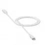 mophie essentials Lightning uz USB-C | uzlādes kabelis (1 m) Balts