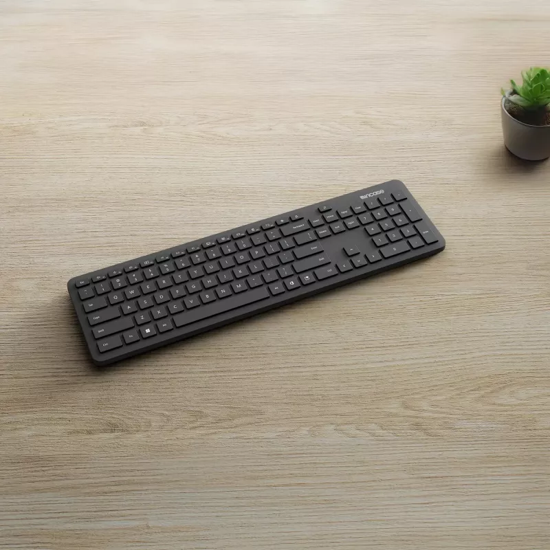 Incase Designed by Microsoft Bluetooth tastatūra Universāla QWERTY Vācu Melna