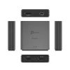 j5create JDSH812 8K HDMI™ 2.1 2 virzienu sadalītājs, HDMI, 2x HDMI, 7680 x 4320 pikseļi, Pelēks, Alumīnijs, 8K Ultra HD