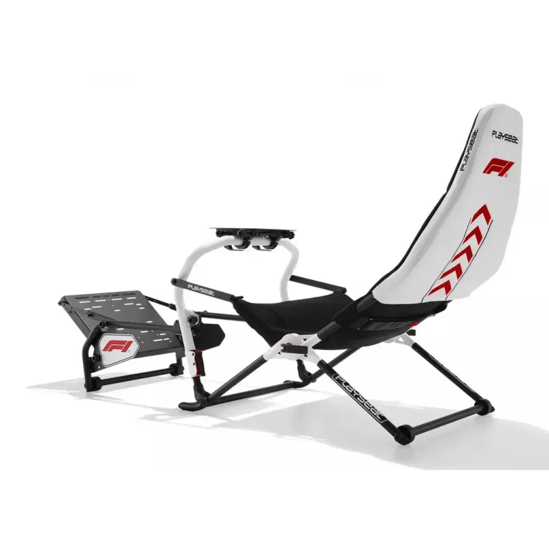 Sacīkšu sēdeklis PLAYSEAT Challenge F1 Edition — salokāms simsacīkšu sēdeklis stūrei un pedāļiem