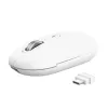 Bezvadu biroja pele TRUST Seron plāns Multi – piemērota abām rokām, RF + Bluetooth, Optiskā 3200 DPI, 7 pogas, balta
