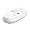 Bezvadu biroja pele TRUST Seron plāns Multi – piemērota abām rokām, RF + Bluetooth, Optiskā 3200 DPI, 7 pogas, balta