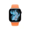 Siksniņa Apple viedpulkstenim 42 mm — Clementine sporta siksniņa (M/L), oranža, plaukstas locītavai 150–200 mm