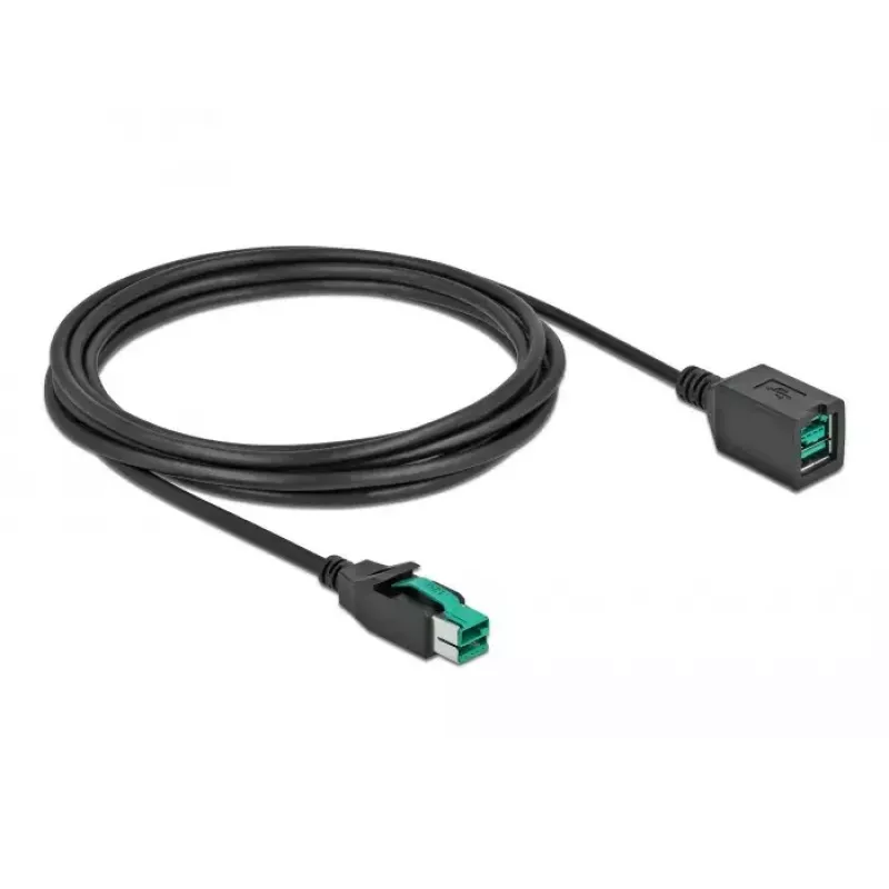 Barošanas USB pagarinātāja kabelis DeLOCK 85982 12V 3m