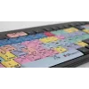 tastatūra LogicKeyboard LKB-PPROCC-BJPU-FR — Pilna izmēra USB vadu AZERTY franču, šķērveida slēdži, 1,5 m kabelis, melns