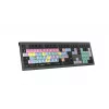 Tastatūra LogicKeyboard LKB-FCPX10-A2M-FR vadu USB AZERTY franču pilnizmēra 105 taustiņi melna