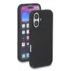 Aizsargājošs silikona Soft-Touch vāciņš iPhone 17 no DELOCK, melns, piemērots 6,3 collu (16 cm) ekrānam