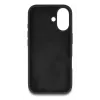 Aizsargājošs silikona Soft-Touch vāciņš iPhone 17 no DELOCK, melns, piemērots 6,3 collu (16 cm) ekrānam