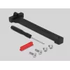 Adapter M.2 key A+E male to key M slot leņķveida with holder DeLOCK 64137