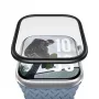 Ekrāna aizsargs PanzerGlass ar melnu metāla rāmi Apple Watch (modelis PG38147)