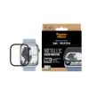 Ekrāna aizsargs PanzerGlass ar melnu metāla rāmi Apple Watch (modelis PG38147)
