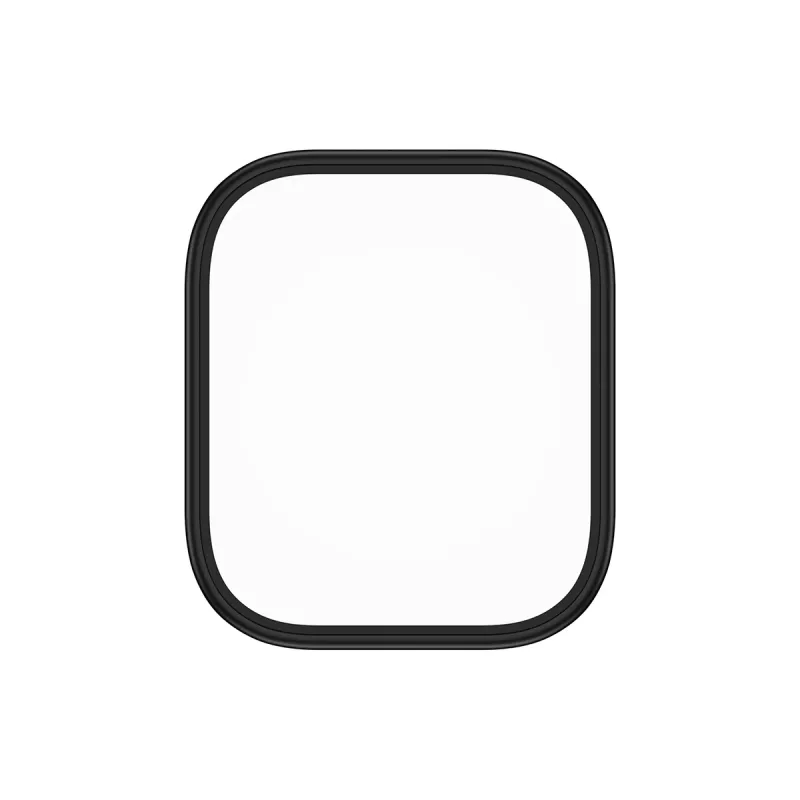 Ekrāna aizsargs PanzerGlass ar melnu metāla rāmi Apple Watch (modelis PG38147)
