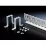 Rack rail kit Rittal 2388.125, aluminium housing, pelēka, width 1153 mm