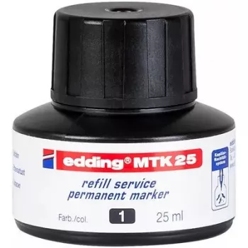 Marker refill Edding MTK 25 Melns 25 ml